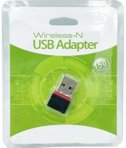 Wireless-N USB Adapter - WiFi 4, 150 Mbps i gruppen Datautstyr / Nettverk / Nettverkskort / USB Trådløs hos TP E-commerce Nordic AB (38-94624)