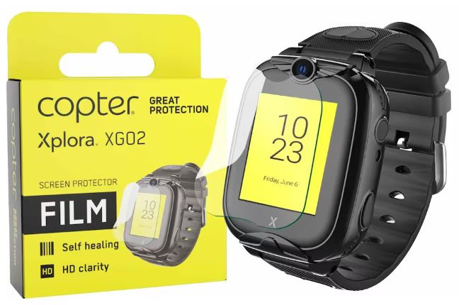 Copter Screen Protection Xplora XGO2 i gruppen SPORT, FRITID & HOBBY / Smartwatch og Aktivitetsmålere / Smartwatches hos TP E-commerce Nordic AB (38-94690)