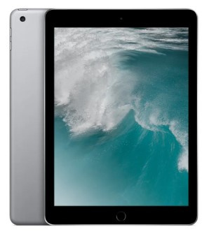 BEGAGNAD iPad 5th Gen 128 GB Space Gray - Very Good condition i gruppen SMARTTELEFON & NETTBRETT / Nettbrett hos TP E-commerce Nordic AB (38-94713)