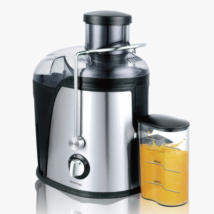 Saftpresse i rustfritt stål, beholder i gruppen HJEM, HUS OG HAGE / Husholdningsapparater / Vann og juice / Juicepresser hos TP E-commerce Nordic AB (38-94743)