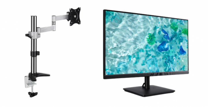 Paket med monitor från Acer och fäste från Andersson - Pre-owned, Klass C i gruppen Datautstyr / Dataskjerm / Dataskjermer hos TP E-commerce Nordic AB (38-94851PKT)