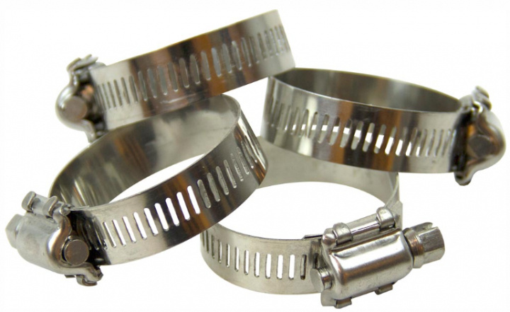 Swim & Fun Hose Clamps Stainless Steel, 4 pcs i gruppen HJEM, HUS OG HAGE / Hageprodukter / Basseng og tilbehør / Bassengslange hos TP E-commerce Nordic AB (38-94959)
