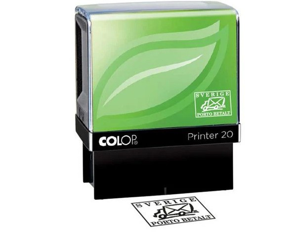  Stämpel standardtext Porto Betalt i gruppen HJEM, HUS OG HAGE / Kontorsmaterialer / Annet hos TP E-commerce Nordic AB (38-94972)