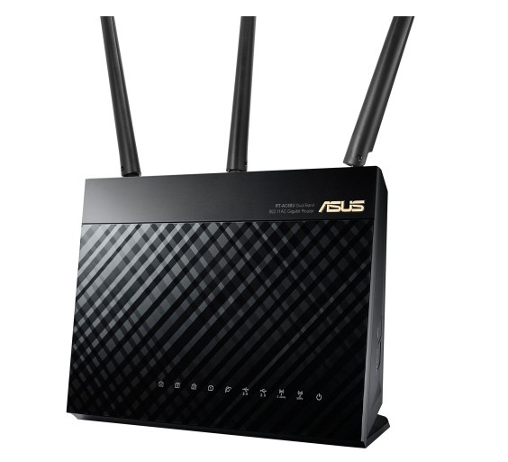 ASUS RT-AC68U - AC1900 i gruppen Datautstyr / Nettverk / Routere hos TP E-commerce Nordic AB (38-94984)