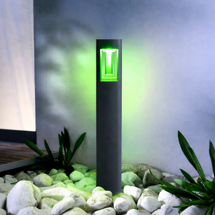 Pollare 9W 3500-4000K IP54 900mm, Svart i gruppen HJEM, HUS OG HAGE / El og belysning / Utendørsbelysning / Hagebelysning hos TP E-commerce Nordic AB (38-94995)