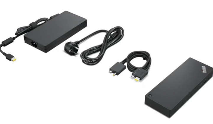 Lenovo ThinkPad Thunderbolt 4 Docking, Pre-owned, Klass A i gruppen Datautstyr / Bærbare datamaskiner og tilbehør / Dokkingstasjoner hos TP E-commerce Nordic AB (38-94998)