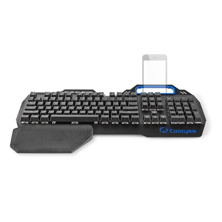 Nedis Wired Gaming Keyboard | USB | Mekaniske Nøkler | RGB | US International | USA Layout | USB-Strøm | Strømkabel lengde: 1.70 m | Gaming i gruppen Datautstyr / GAMING / Tastatur hos TP E-commerce Nordic AB (38-95118)