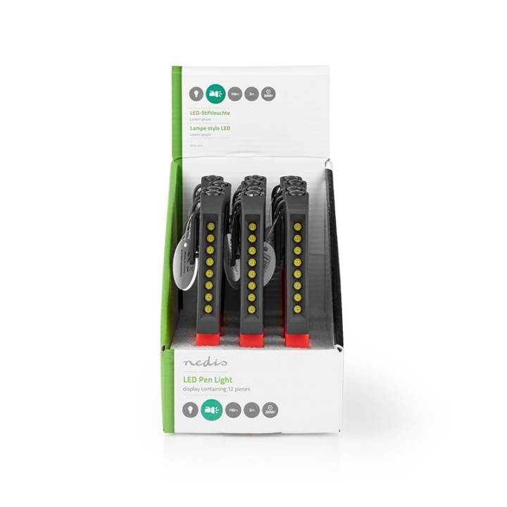 LED-lommelykt LED-display i gruppen SPORT, FRITID & HOBBY / Lommelykter og hodelykter / Lommelykter hos TP E-commerce Nordic AB (38-95127)