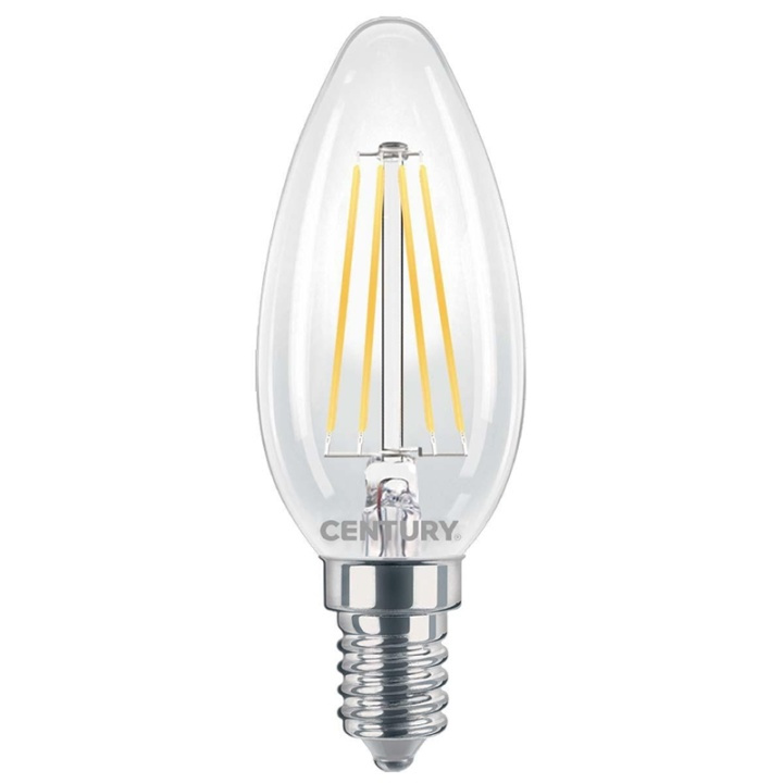 Century LED E14 Vintage Filament Lamp Candle 6 W 806 lm 2700 K i gruppen Elektronikk / Lys / LED-lys hos TP E-commerce Nordic AB (38-95177)