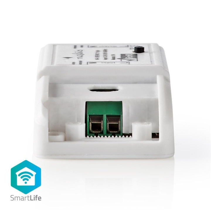 Nedis SmartLife Strømbryter | Wi-Fi | 2400 W | Rekkeklemme | App tilgjengelig for: Android™ / IOS i gruppen HJEM, HUS OG HAGE / Smarthus / Smarthussystemer hos TP E-commerce Nordic AB (38-95286)