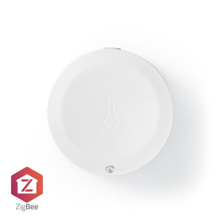 Nedis SmartLife Klimasensor | Zigbee 3.0 | Batteri drevet | Android™ / IOS | Hvit i gruppen HJEM, HUS OG HAGE / Alarm, Sikkerhet og overvåking / Annet hos TP E-commerce Nordic AB (38-95317)