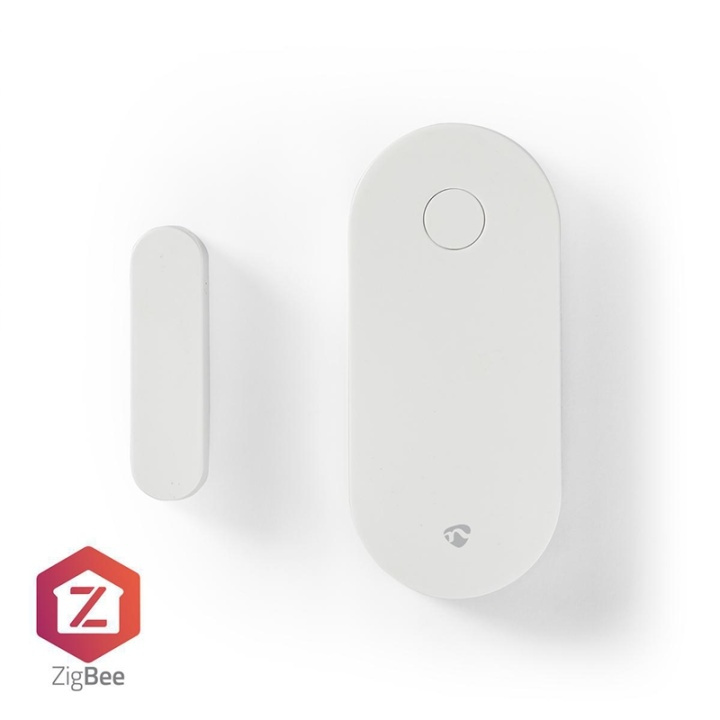 Nedis Smart dør- / vindus sensor | Zigbee 3.0 | Batteri drevet | Android™ / IOS | Hvit i gruppen HJEM, HUS OG HAGE / Alarm, Sikkerhet og overvåking / Bevegelsesdetektorer hos TP E-commerce Nordic AB (38-95319)