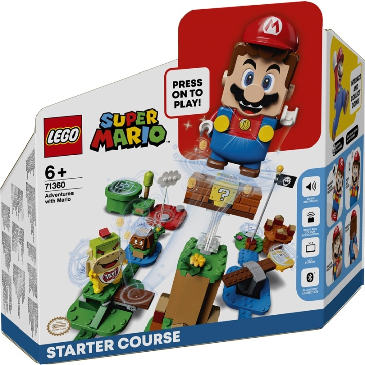LEGO Super Mario - Äventyr med Mario Startbana i gruppen LEKER, BARN OG BABY / Leker / Byggeleker / Lego hos TP E-commerce Nordic AB (38-95466)