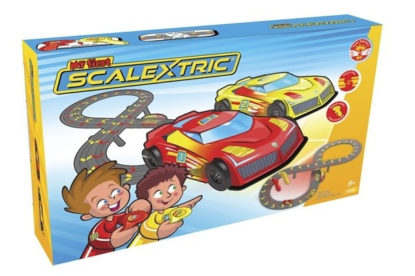 Min første bilbane Scalextric i gruppen LEKER, BARN OG BABY / Radiostyrt / Bilbaner / Baner hos TP E-commerce Nordic AB (38-95499)