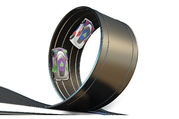 Scalextric Micro Track Stunt-utvidelsespakke i gruppen LEKER, BARN OG BABY / Radiostyrt / Bilbaner / Skinner hos TP E-commerce Nordic AB (38-95510)