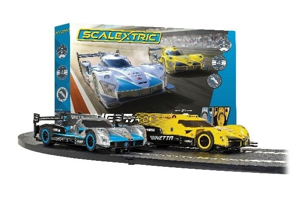 Scalextric Ginetta Racers-sett i gruppen LEKER, BARN OG BABY / Radiostyrt / Bilbaner / Baner hos TP E-commerce Nordic AB (38-95512)