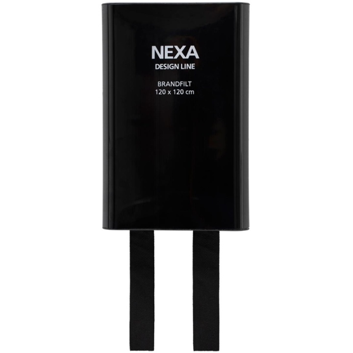 Nexa Fire & Safety FBDH-104 Brannteppe, 120x120, Svart i gruppen HJEM, HUS OG HAGE / Alarm, Sikkerhet og overvåking / Brann, røyk, gass / Branntepper hos TP E-commerce Nordic AB (38-95607)
