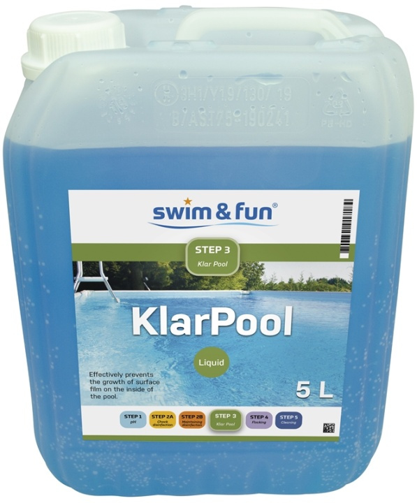 KlarPool 5 liter i gruppen HJEM, HUS OG HAGE / Hageprodukter / Basseng og tilbehør / Bassengkemikalier hos TP E-commerce Nordic AB (38-95645)