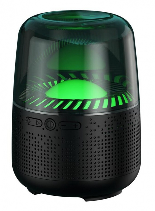 XO F37 - Bluetooth-Högtalare med RGB-Belysning, Svart i gruppen Elektronikk / Lyd & Bilde / Høyttalere & tilbehør / Bluetooth-høyttalere / Bærbare høyttalere hos TP E-commerce Nordic AB (38-95939)