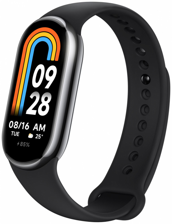 Xiaomi Smart Band 8, Graphite Black i gruppen SPORT, FRITID & HOBBY / Smartwatch og Aktivitetsmålere / Aktivitetsmålere hos TP E-commerce Nordic AB (38-95942)