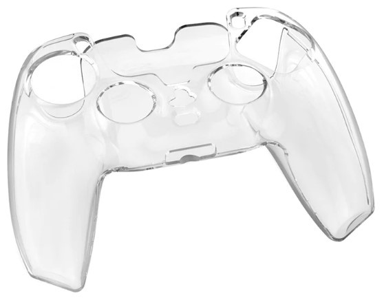 Silikongrepp Crystal case till PS5 kontroll, genomskinlig i gruppen Elektronikk / TV-spill & tilbehør / Sony PlayStation 5 hos TP E-commerce Nordic AB (38-95976)