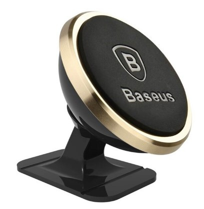 Baseus 360 Magnetisk Mobilhållare till bil Guld i gruppen Bil / Bilholder / Bilholdere smarttelefon hos TP E-commerce Nordic AB (38-95994)
