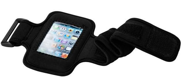 Svart armbånd for iPhone - 8x16 cm i gruppen SMARTTELEFON & NETTBRETT / Annet tilbehør / Annet hos TP E-commerce Nordic AB (38-95998)