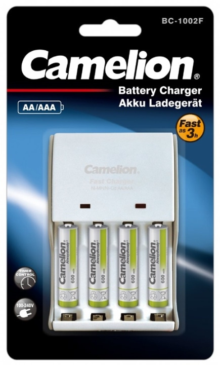 Camelion BC-1002F Batteriladdare till AA/AAA i gruppen Elektronikk / Batterier & Ladere / Batterilader hos TP E-commerce Nordic AB (38-96027)