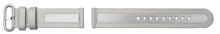 Strap Studio Textile Watch Band Active 20 mm, grå i gruppen SPORT, FRITID & HOBBY / Smartwatch og Aktivitetsmålere / Tilbehør hos TP E-commerce Nordic AB (38-96044)