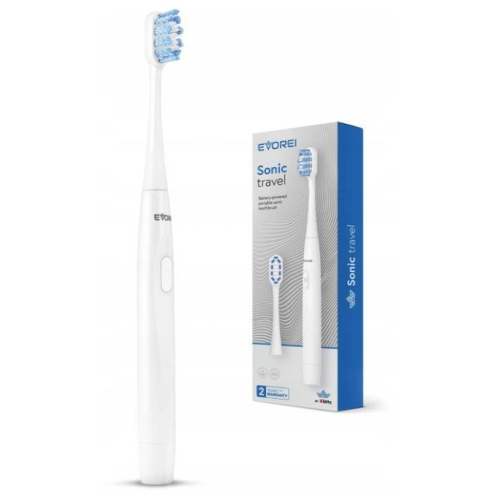 Evorei Sonic Travel Toothbrush i gruppen HELSE OG SKJØNNHET / Munnpleie / Elektriske tannbørster hos TP E-commerce Nordic AB (38-96077)