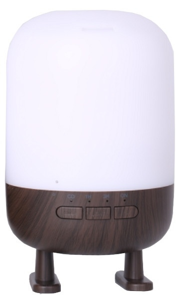 Luftfukter med høyttaler og lampe, mørkt tredesign i gruppen HJEM, HUS OG HAGE / Vifter og klimaprodukter / Luftfuktere hos TP E-commerce Nordic AB (38-96086)