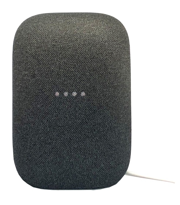 Google Nest Audio, Charcoal i gruppen Elektronikk / Lyd & Bilde / Høyttalere & tilbehør / Multiroom-høyttaler (Wi-Fi) hos TP E-commerce Nordic AB (38-96090)