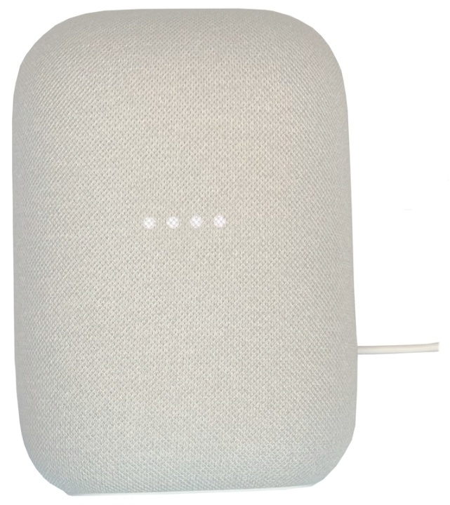 Google Nest Audio, kritt i gruppen Elektronikk / Lyd & Bilde / Høyttalere & tilbehør / Multiroom-høyttaler (Wi-Fi) hos TP E-commerce Nordic AB (38-96091)