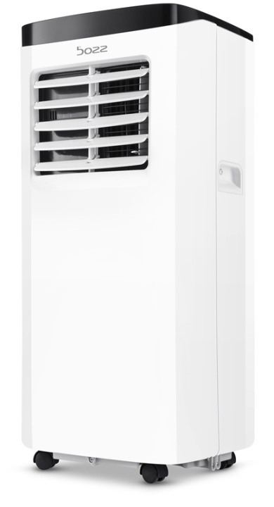 Bozz Portabel AC för 10-15m² - Luftkonditionering - Aircondition (7000 BTU) i gruppen HJEM, HUS OG HAGE / Vifter og klimaprodukter / Aircondition & Luftkylare hos TP E-commerce Nordic AB (38-96167)