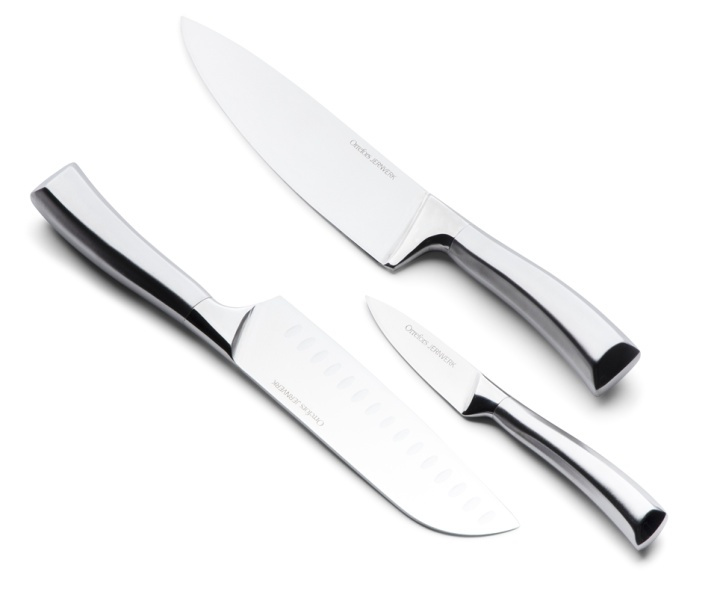 Orrefors Jernverk 3-pakning kniver i gruppen HJEM, HUS OG HAGE / Kjøkkenutstyr / Kjøkkenkniver og knivslipere hos TP E-commerce Nordic AB (38-96230)