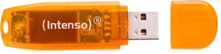 Intenso 64 GB Rainbow Line USB-minnepinne i gruppen Elektronikk / Lagringsmedia / USB-Pinner / USB 2.0 hos TP E-commerce Nordic AB (38-96238)