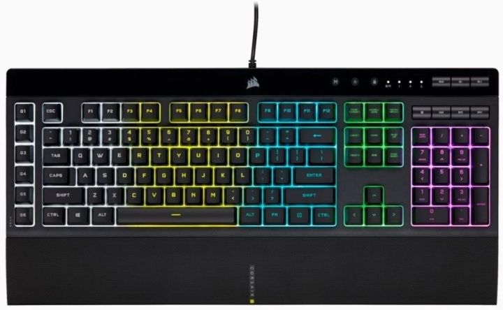 Corsair K55 RGB PRO spilltastatur i gruppen Datautstyr / GAMING / Tastatur hos TP E-commerce Nordic AB (38-96285)