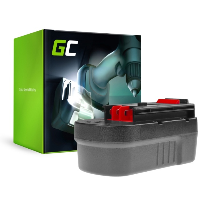 Green Cell Batteri til elektroverktøy for Black & Decker A18 A1718 HPB18 18V 3Ah i gruppen HJEM, HUS OG HAGE / Verktøy / Batterier til Elektroverktøy hos TP E-commerce Nordic AB (38-96373)