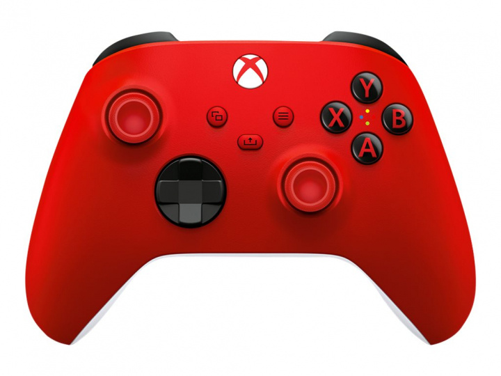 Microsoft trådløs kontroller for Xbox Series X/S og One, rød i gruppen Elektronikk / TV-spill & tilbehør / Xbox One / Tilbehør hos TP E-commerce Nordic AB (38-96383)