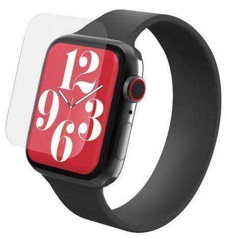 ZAGG Ultra Clear+ skjermbeskytter for Apple Watch Series 4/5/6/SE (40 mm) i gruppen SMARTTELEFON & NETTBRETT / Trening, hjem og fritid / Apple Watch og tilbehør / Tilbehør hos TP E-commerce Nordic AB (38-96400)