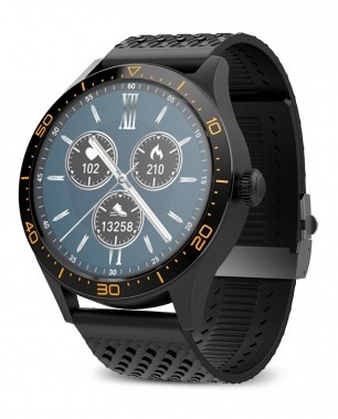 Forever ICON 2 AW-110 Smartwatch, Svart i gruppen SPORT, FRITID & HOBBY / Smartwatch og Aktivitetsmålere / Smartwatches hos TP E-commerce Nordic AB (38-96417)
