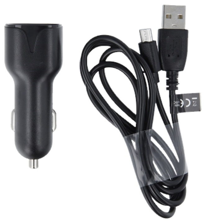 Maxlife MXCC-01 USB-billader 1x USB 2.1A + microUSB-kabel i gruppen SMARTTELEFON & NETTBRETT / Ladere og Kabler / Billader / Billader microUSB hos TP E-commerce Nordic AB (38-96459)