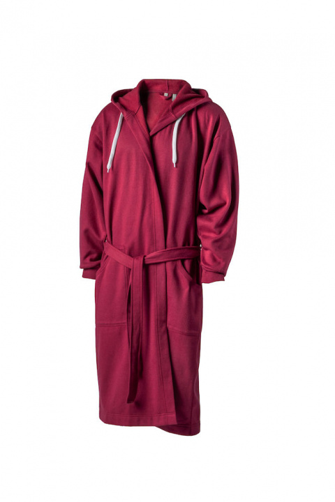 Kosta Linnewäfveri Badekåpe College, Burgunder, XXL i gruppen HJEM, HUS OG HAGE / Baderom / Badekåper hos TP E-commerce Nordic AB (38-96541-XXL)