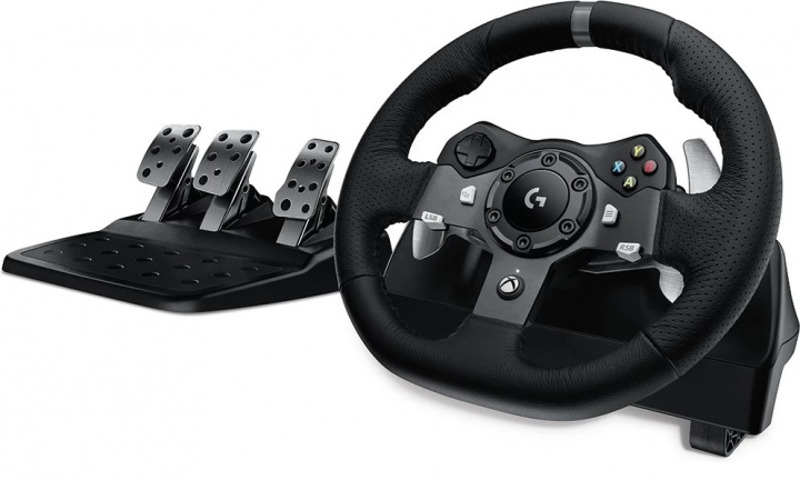 Logitech G920 Driving Force Racing Wheel (PC/Xbox One) i gruppen Elektronikk / TV-spill & tilbehør / Xbox One hos TP E-commerce Nordic AB (38-96588)