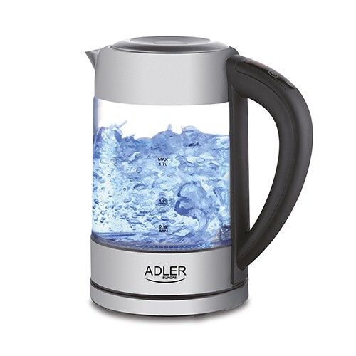 Adler Färgskiftande Vattenkokare i Glas, 1,7L i gruppen HJEM, HUS OG HAGE / Husholdningsapparater / Vann og juice / Vannkokere hos TP E-commerce Nordic AB (38-96654)