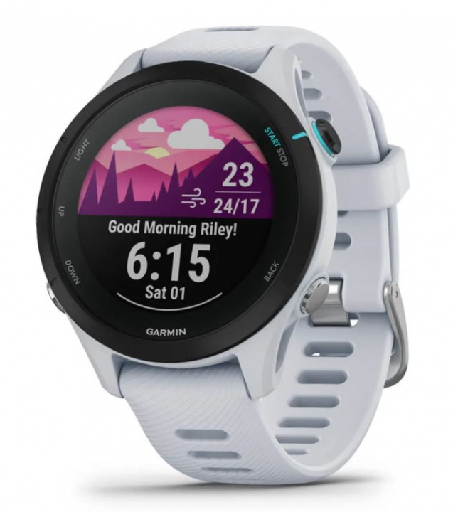 Garmin Forerunner 255S Music, hvit i gruppen SPORT, FRITID & HOBBY / Smartwatch og Aktivitetsmålere / Smartwatches hos TP E-commerce Nordic AB (38-96768)