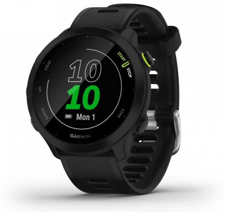 Garmin Forerunner 55 42 mm, svart i gruppen SPORT, FRITID & HOBBY / Smartwatch og Aktivitetsmålere / Smartwatches hos TP E-commerce Nordic AB (38-96798)