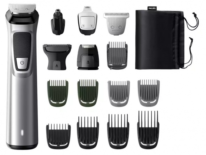 Philips Multigroom series 7000 16-i-1 Ansikte, hår, kropp i gruppen HELSE OG SKJØNNHET / Hår & styling / Barbering og trimming / Hårtrimmere hos TP E-commerce Nordic AB (38-96812)