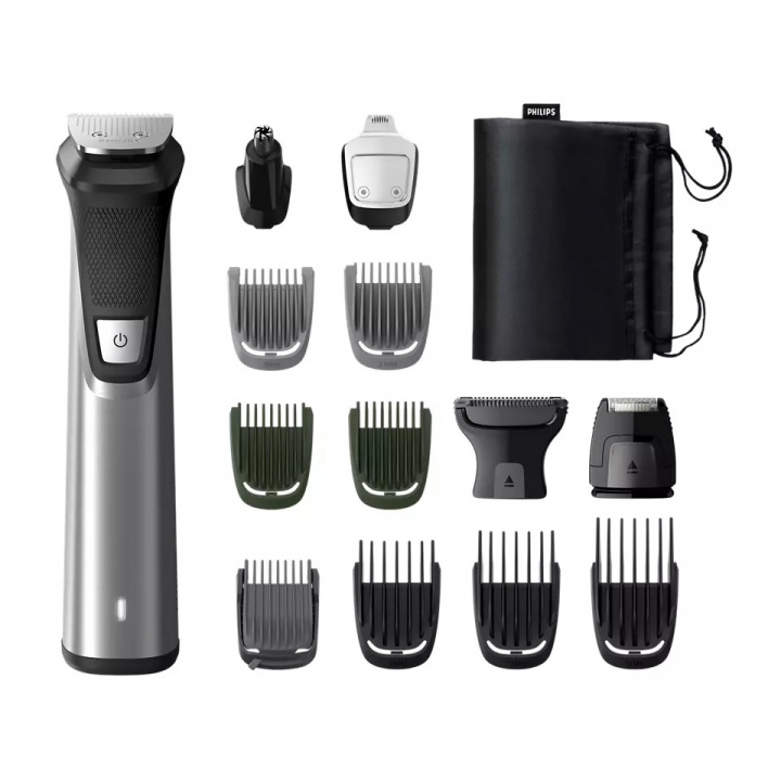 Philips MG7745/15 Multigroom series 7000 14-i-1 ansikts-, hår- og kroppstrimmer i gruppen HELSE OG SKJØNNHET / Hår & styling / Barbering og trimming / Hårtrimmere hos TP E-commerce Nordic AB (38-96813)