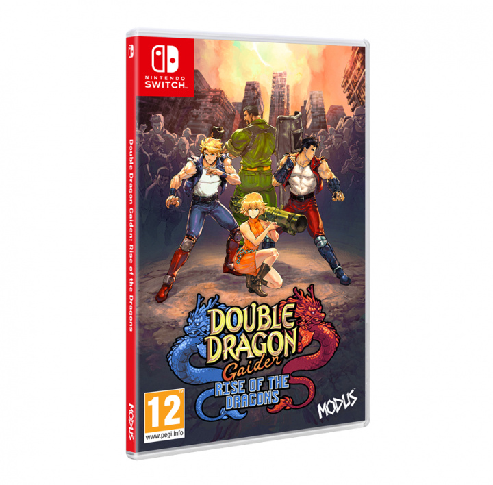 Double Dragon Gaiden: Rise of the Dragons (SWITCH) i gruppen Elektronikk / TV-spill & tilbehør / Nintendo Switch / Spel hos TP E-commerce Nordic AB (38-96837)